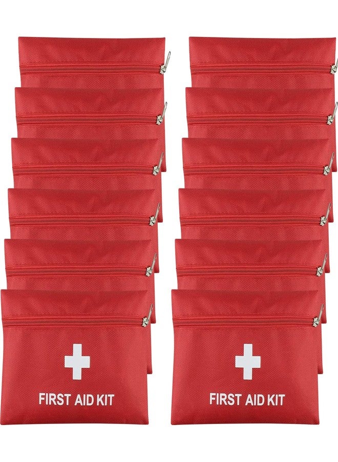 اوتاك حقيبة إسعافات أولية فارغة من AOUTACC، عبوة من 12 قطعة، حقيبة إسعافات أولية فارغة للسفر، مناسبة لحالات الطوارئ في المنزل، المكتب، السيارة، في الهواء الطلق، والتخييم (الحقيبة فقط) - Image 1